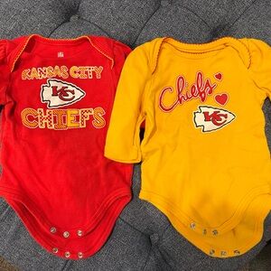 Kansas City Chiefs Baby Bodysuits